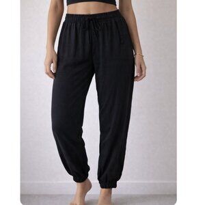 Torrid Size 00 Black Gauzy Pants Pull On Lightweight Lounge Casual